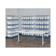 Hang n stor Medium-duty Storage Boxes, Letter Files, 12.63  X 15.63  X 10 , White blue, 4 carton Sale