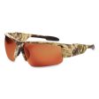 Skullerz Dagr Safety Glasses, Kryptek Highlander Nylon Impact Frame, Polarized Copper Polycarbonate Lens Online now