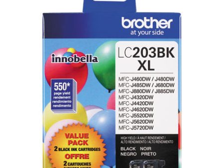 Lc2032pks Innobella High-yield Ink, 550 Page-yield, Black, 2 pack Online Sale