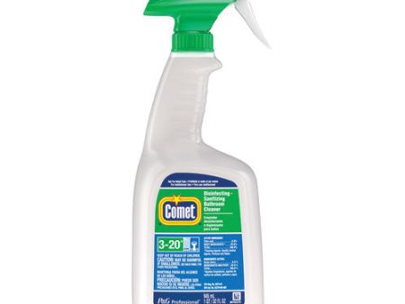 Disinfecting-sanitizing Bathroom Cleaner, 32 Oz Trigger Spray Bottle Supply