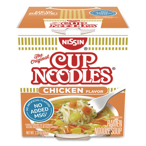 Cup Noodles, Chicken, 2.25 Oz Cup, 12 carton Online Hot Sale