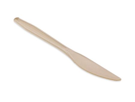 Earthchoice Psm Cutlery, Heavyweight Knife, Plastic, Tan, 1,000 carton Online