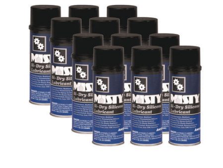 Si-dry Silicone Spray Lubricant, 11 Oz Aerosol Can, 12 carton Online Hot Sale