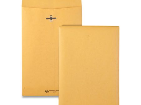 Clasp Envelope, 28 Lb Bond Weight Kraft, #55, Square Flap, Clasp gummed Closure, 6 X 9, Brown Kraft, 500 carton Fashion