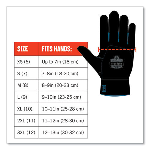 Proflex 7551-case Ansi A5 Coated Waterproof Cr Gloves, Orange, X-large, 144 Pairs carton Online now