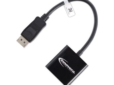 Displayport To Vga Adapter, 0.65 Ft, Black For Sale