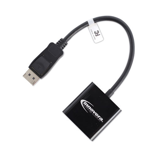 Displayport To Vga Adapter, 0.65 Ft, Black For Sale