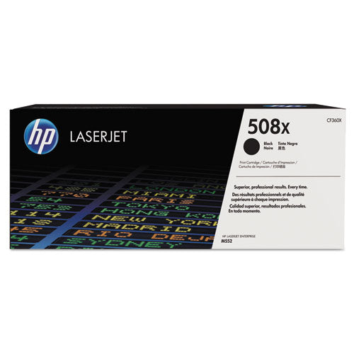 Hp 508x, (cf360x) High-yield Black Original Laserjet Toner Cartridge Fashion