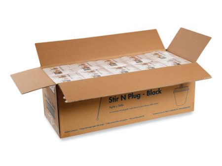 Beverage Plugs, Black, 200 box, 10 Boxes carton Cheap