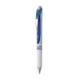 Energel Rtx Gel Pen, Retractable, Medium 0.7 Mm, Blue Ink, White translucent Blue Barrel Supply