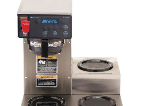 Axiom 15-3 12-cup Low Profile Automatic Coffee Brewer, Gray stainless Steel Cheap