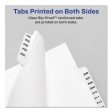 Avery-style Preprinted Legal Side Tab Divider, 26-tab, Exhibit B, 11 X 8.5, White, 25 pack, (1372) on Sale