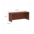 Alera Valencia Series Credenza Shell, 70.88w X 23.63d X 29.5h, Medium Cherry Fashion