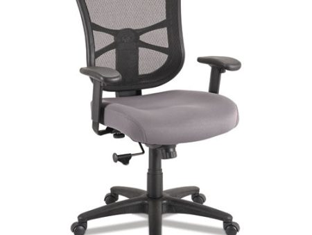 Alera Elusion Series Mesh Mid-back Swivel tilt Chair, Supports Up To 275 Lb, 17.9  To 21.8  Seat Height, Gray Seat For Sale