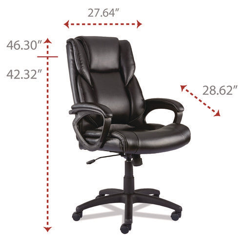 Alera Brosna Series Mid-back Task Chair, Supports Up To 250 Lb, 18.15  To 21.77 Seat Height, Black Seat back, Black Base Discount