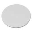 Bright White Cake Circles, 6  Diameter, White, Paper, 100 carton Supply