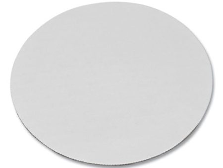 Bright White Cake Circles, 6  Diameter, White, Paper, 100 carton Supply