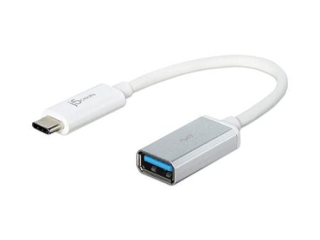 Usb-c To Usb Adapter, 4 , Silver white For Cheap