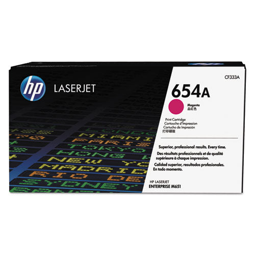 Hp 654a, (cf333a) Magenta Original Laserjet Toner Cartridge Sale