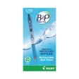 B2p Bottle-2-pen Recycled Ballpoint Pen, Retractable, Fine 0.7 Mm, Black Ink, Translucent Blue Barrel, Dozen Online now