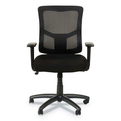 Alera Elusion Ii Series Mesh Mid-back Swivel tilt Chair, Adjustable Arms, Supports 275lb, 17.51  To 21.06  Seat Height, Black Online now