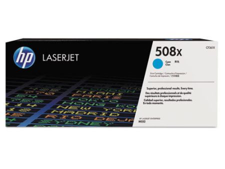 Hp 508x, (cf361x) High-yield Cyan Original Laserjet Toner Cartridge Discount