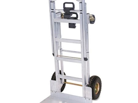 3-in-1 Convertible Hand Truck, 800 Lb To 1,000 Lb Capacity, 21.06 X 21.85 X 48.03, Aluminum Online now