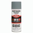 Industrial Choice 1600 System Multi-purpose Enamel Spray Paint, Flat Gray, 12 Oz Aerosol Can, 6 carton Sale