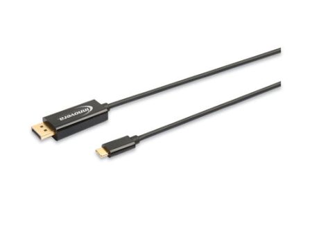 Usb Type-c To Displayport Adapter, 6 Ft, Black For Cheap