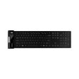 Slimtouch 232 Antimicrobial Waterproof Flex Keyboard, 120 Keys, Black For Sale