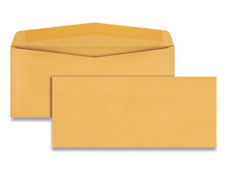 Kraft Envelope, #14, Commercial Flap, Gummed Closure, 5 X 11.5, Brown Kraft, 500 box Fashion