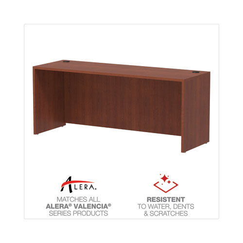 Alera Valencia Series Credenza Shell, 70.88w X 23.63d X 29.5h, Medium Cherry Fashion