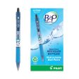 B2p Bottle-2-pen Recycled Ballpoint Pen, Retractable, Fine 0.7 Mm, Black Ink, Translucent Blue Barrel, Dozen Online now