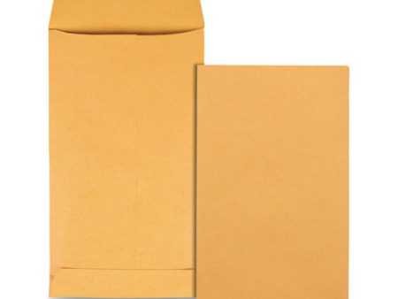 Kraft Coin And Small Parts Envelope, 28 Lb Bond Weight Kraft, #5 1 2, Square Flap, Gummed Closure, 3.13 X 5.5, Brown, 500 box Online now