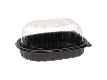 Mealmaster Chicken Roaster Base lid, 10 X 7.5 X 4, Black clear, Plastic, 110 carton Online Hot Sale