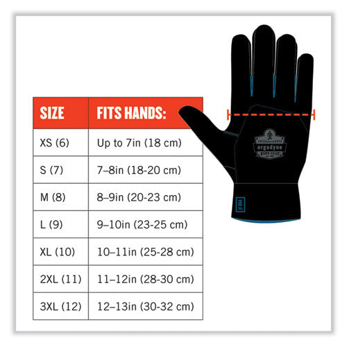 Proflex 7551-case Ansi A5 Coated Waterproof Cr Gloves, Orange, Small, 144 Pairs carton Hot on Sale