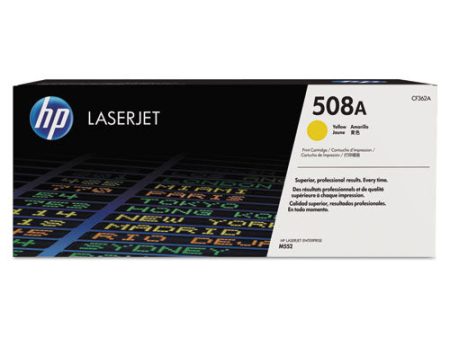 Hp 508a, (cf362a) Yellow Original Laserjet Toner Cartridge Supply