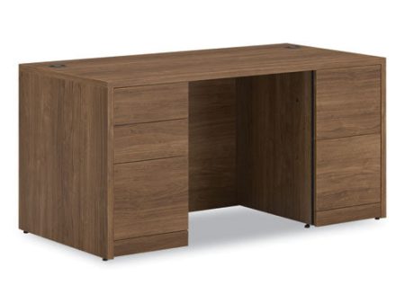 10500 Series Double Pedestal Desk With Full Pedestals, 60  X 30  X 29.5 , Pinnacle For Cheap