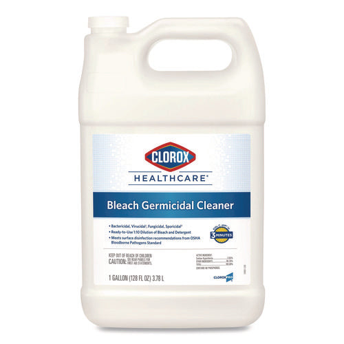 Bleach Germicidal Cleaner, 128 Oz Refill Bottle For Sale