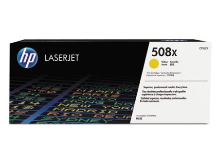 Hp 508x, (cf362x) High-yield Yellow Original Laserjet Toner Cartridge Online Sale