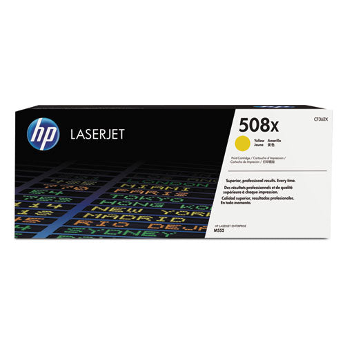 Hp 508x, (cf362x) High-yield Yellow Original Laserjet Toner Cartridge Online Sale