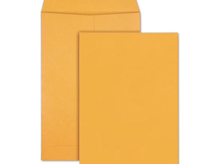 Catalog Envelope, 28 Lb Bond Weight Kraft, #1, Square Flap, Gummed Closure, 6 X 9, Brown Kraft, 500 box Online now