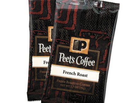 Coffee Portion Packs, French Roast, 2.5 Oz Frack Pack, 18 box Supply