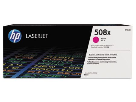 Hp 508x, (cf363x) High-yield Magenta Original Laserjet Toner Cartridge on Sale