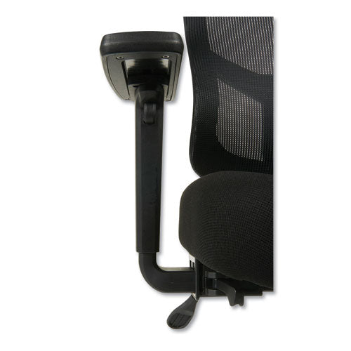 Alera Elusion Ii Series Mesh Mid-back Swivel tilt Chair, Adjustable Arms, Supports 275lb, 17.51  To 21.06  Seat Height, Black Online now