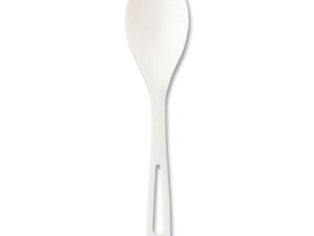 Tpla Compostable Cutlery, Spork, Plastic, White, 1,000 carton For Cheap