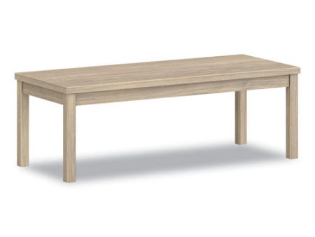 80000 Series Laminate Occasional Coffee Table, Rectangular, 48w X 20d X 16h, Kingswood Walnut For Discount