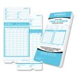 Pay-to-punch Time Card For Sb1200 Time Clock, Two Sides, 3.38 X 7.38, 100 pack Online now