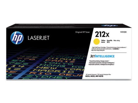 Hp 212x, (w2122x) High-yield Yellow Original Laserjet Toner Cartridge Fashion