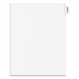 Avery-style Preprinted Legal Side Tab Divider, 26-tab, Exhibit A, 11 X 8.5, White, 25 pack, (1371) Supply